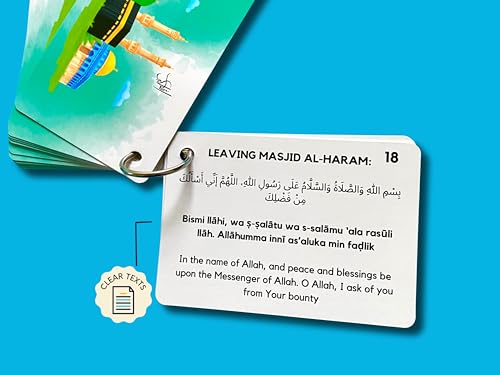 Umrah Dua Card (no Lanyard) by Albidaya Islamic Store - Image 9