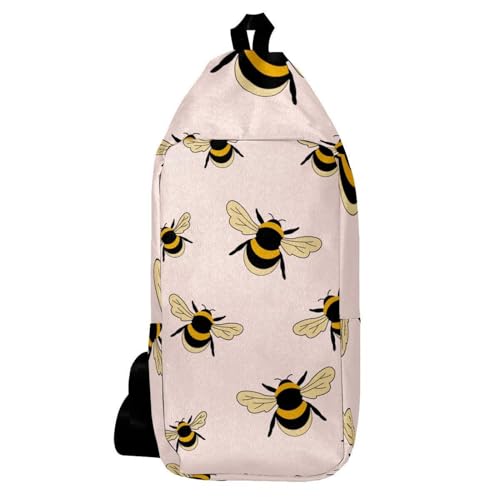 Sac à dos pour homme et femme à motif abeilles mignons