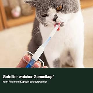 3 Pieces Tablet Feeder, Medicine Feeder pet Pusher Syringe Pill Dispenser, Suitable for Cats and Small Dogs