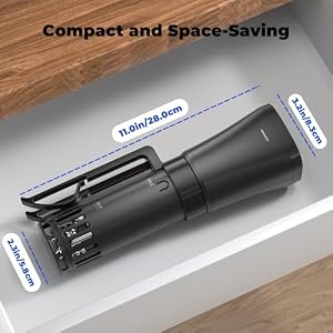 Sous Vide Machine Cooker 1000W Immersion Circulator with Delay Start | Compact Design, Sous Vide Cooker with Recipe, Accurate Temp and Time Digital Display Control — photo 6 of 6