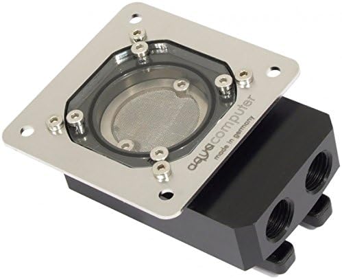 Aquacomputer Filter with stainless steel mesh, Black, Noir, Acier inoxydable