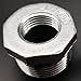 Pack Of 10 304 Stainless Steel Reducing Bushings Thread Inserts Adapters For High Pressure Tool And Industrial Equipment