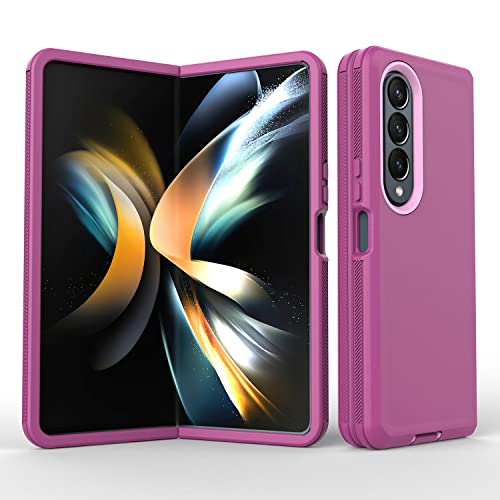 Coque Samsung Galaxy Z Fold 4 antichoc robuste violette Gaxaly ZFold4