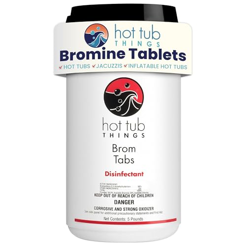 Hot Tub Things Bromine Tablets 5 Pounds - Specially Formulated for Spas