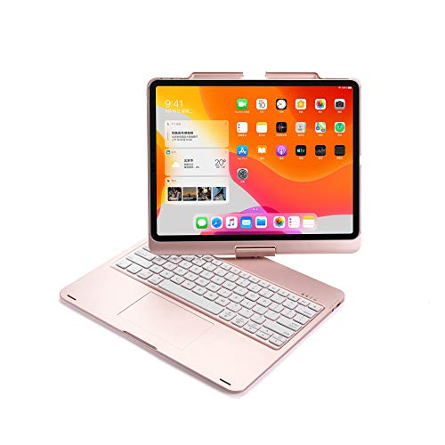 360�x��] iPad Pro 12.9�C���` 2021 �L�[�{�[�h �P�[�X �^�b�`�p�b�h���� �o�b�N���C�g�t�� iPadPro5 ��5���� Pro4 ��4���� Bluetooth�L�[�{�[�h iPadPro12.9�L�[�{�[�h �J�o�[ ��̌^ �X�}�[�g ���@