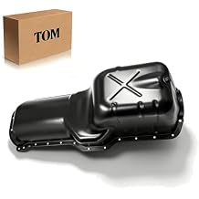 264-239 Engine Oil Pan & Drain Plug Compatible with Jeep Grand Cherokee 1999-2004 TJ 2000-2006 Wrangler 2000-2006 L6 4.0L Replaces 53010340AB