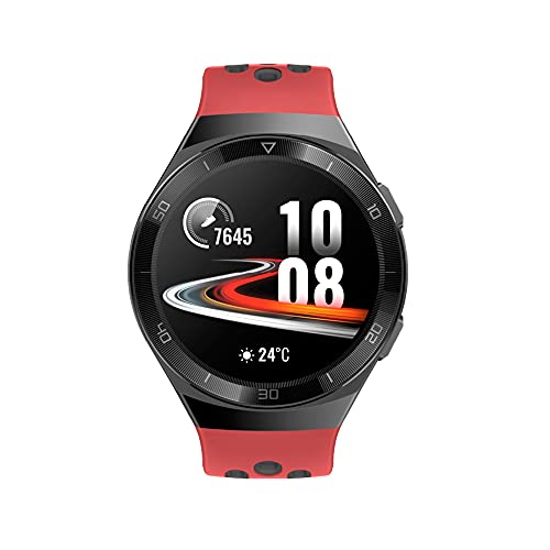HUAWEI Watch GT 2e Bluetooth SmartWatch, Sport GPS 14 Days Working Fitness Tracker, Heart Rate Tracker, Blood Oxygen Monitor, Waterproof for Android and iOS, 46mm Lava Red