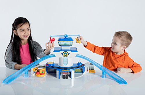 Super Wings World Airport Playset, Includes 2" Transform-A-Bot Jett And Donnie Figures , Preschool Educational Learning Toys For Boys And Girls Age 3 4 5 6, Birthday Gifts For Kids #TOP5
