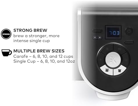 Keurig K-Duo Single Serve K-Cup Pod & Carafe Coffee Maker, with Multiple Brew Sizes, 60oz Removable Reservoir, Programmable Auto Brew Carafe, Black - 2