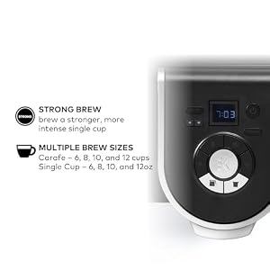 Keurig K-Duo Single Serve K-Cup Pod & Carafe Coffee Maker, with Multiple Brew Sizes, 60oz Removable Reservoir, Programmable Auto Brew Carafe, (Gen 1), Black Keurig K Duo Single Serve K Cup Pod Carafe Coffee Maker with Multiple Brew Sizes 60oz Removable Reservoir Programmable Auto Brew Carafe Gen 1 Black