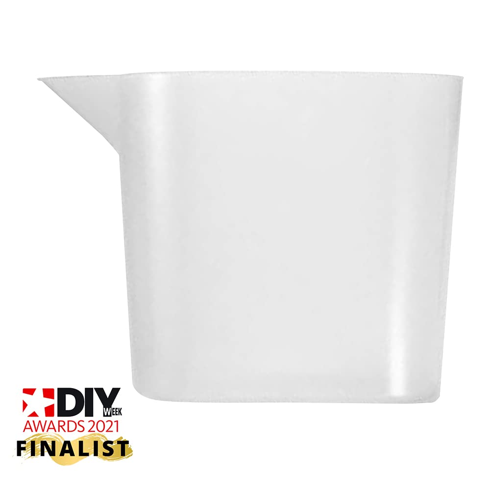 DEKTON DT95840 Malwerkzeug-Set, rot, Farbwalze, beflockte Kantenkante, Eckpolster, Teleskopstange, leicht zu reinigen, waschbar.