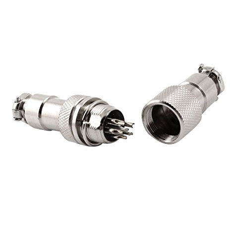 Aexit conector aviación 6 pines macho y hembra miniatura 1