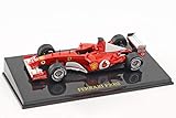 Maßstab: 1:43 M. Schumacher Ferrari F2002 #1 Weltmeister Formel 1 2002 mit Vitrine 1:43 Altaya