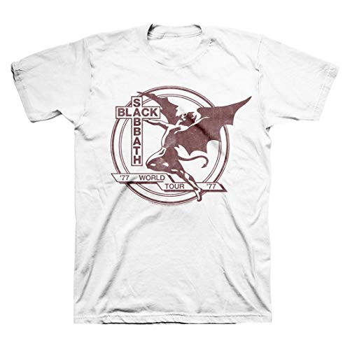 Image of Black Sabbath - World Tour '77 T-Shirt - Large White