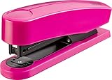 Lieferumfang: 1 Stück Novus B 2 Bürohefter happy rosa inkl. 200 Klammern 24/6 DIN SUPER