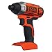 BLACK+DECKER 20V MAX* POWERCONNECT 1/4 in. Cordless Impact Driver, Tool Only (BDCI20B)