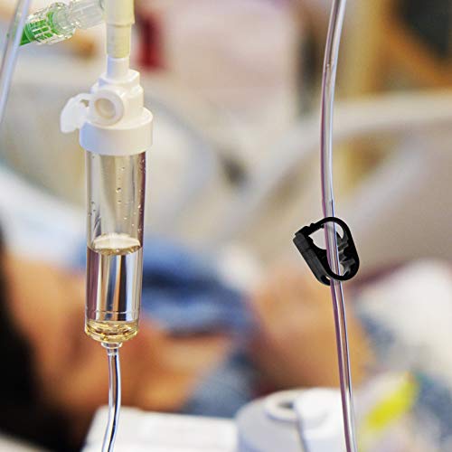 POPETPOP Kit de Braçadeiras de Tubo de Plástico 24 Unidades Braçadeira de Mangueira Controle de Flux