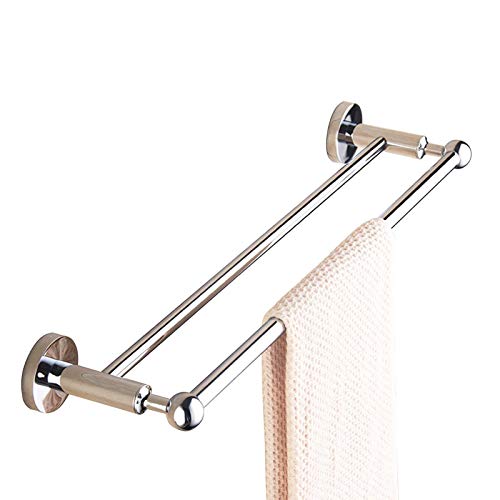 Roule serviette à serviette double LWX 65 cm pour organiser vos draps de bain