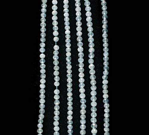 Confezione Naturale di 2 Fili 2-2.5mm Iolite sfaccettato i branelli di Rondelle | Beads Micro sfaccettati per Fare Gioielli | 13 Strand | Semi preziosa Gemstone Beads | qualità AAA