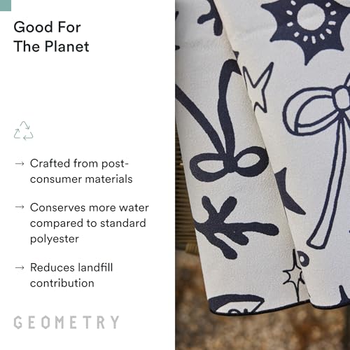 GEOMETRY Micro-Loop Beach Towel – Spring & Summer Collection – Quick-Dry, Sand-Resistant, Ultra-Absorbent Compact Towel for Beach & Travel (Lucky Play) by GEOMETRY - Used condition - Image 3