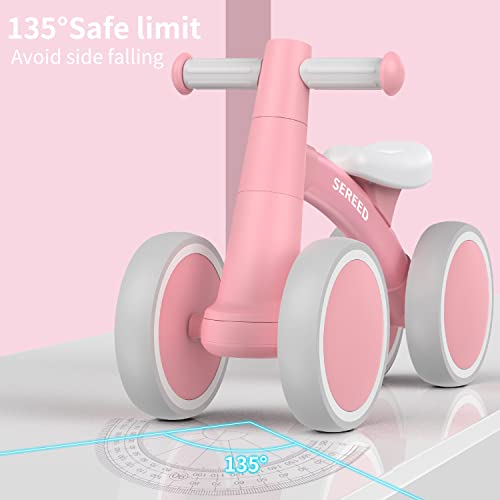SEREED Baby Balance Bike for 1 Year Old Boys Girls 12-24 Month Toddler Balance Bike, 4 Wheels Toddler First Bike, First Birthday Gifts by SEREED - Image 7
