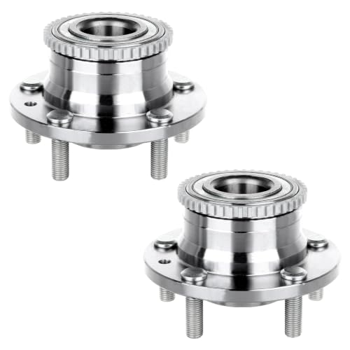 Image of ECCPP 2-Piece 512269 Rear Wheel Hub Bearing for Mazda Protege 2000-2003 | for Mazda MPV 1989-2006 5 lugs w /ABS Sensor Pre-Greased Sealed