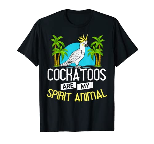 Umbrella Cockatoo Palm Bird Parrot Cage Australia T-Shirt