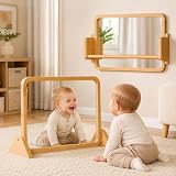 Kensbro Montessori Spiegel mit Verstellbarem Ständer
