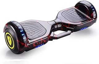 NJTRENDZ Smart 6.5 inch Hoverboard Wheels with Bluetooth Music Speaker & RGB 3D LED Light | Trendy & Stylish Electric Hoverboard with Remote Control