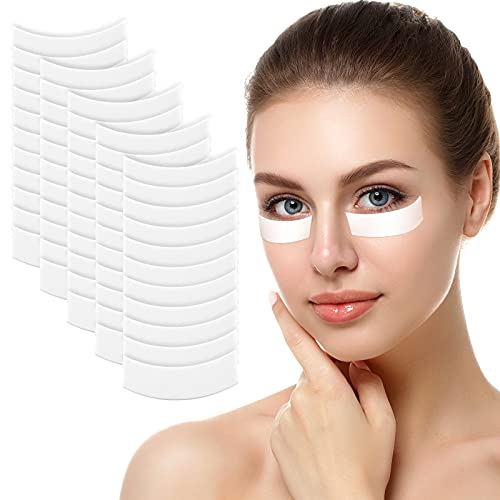 500 Pieces Foam Eyelash Extension Tape Elastic Adhesive Eyelash Tapes Foam Eyelash Tape Foam Tape Under Eye Pads Lash Tape Patches for Eyelash Extension Supply