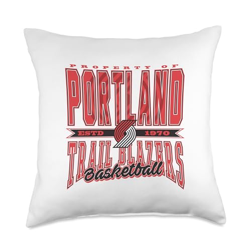 NBA Portland Trail Blazers Nonstop Action Throw Pillow