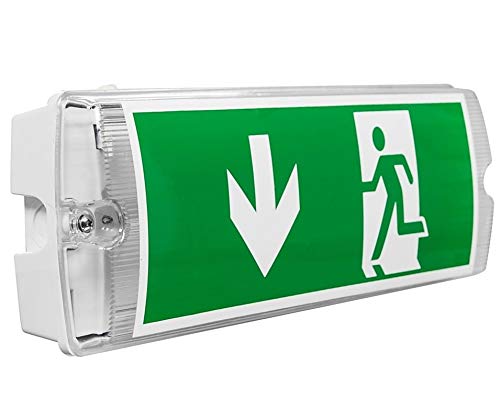 RR-NORD - Lampe de secours LED IP65 7 W - Bouton de test