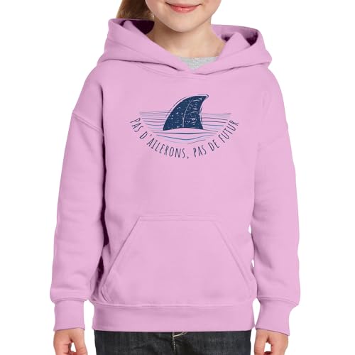 Sweat à capuche enfant requin pour protéger notre futur - 3