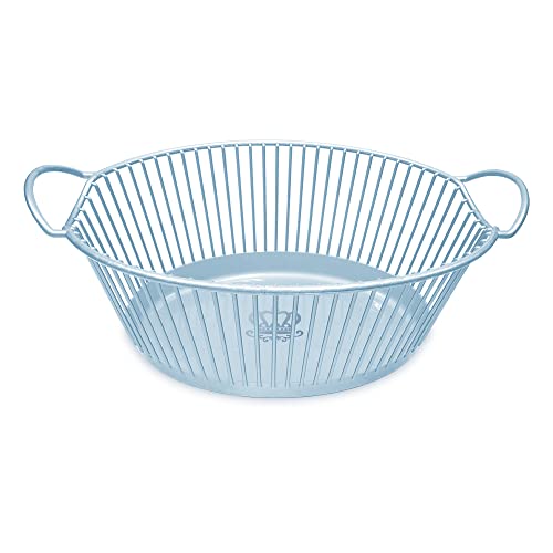 Cesta de Roupa Telada, Adoleta Bebê, Azul Real