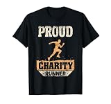 Stolzer Charity Läufer Spendenlauf Wohltätigkeitslauf T-Shirt ...