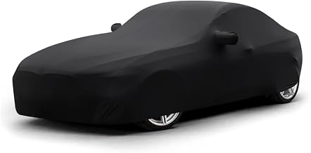 Indoor Sports Car Cover Full Protection Compatible with BMW Z4/Z4M E85 E86 E89 G29 Soft Velvet Stretch Fabric Dustproof Breathable Anti-Wrinkle for