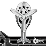 Ambientador para coche, clip de ventilación, diseño de aeronave, ambientador de aire para coche, aire acondicionado, hélice giratoria para helicóptero, innovador ambientador de perfume para coche