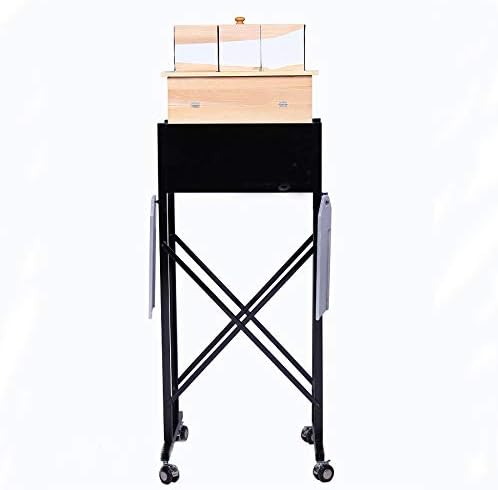 SUMAG Tri-Section Illusion with Table and Carrying Case Magic Trick Professional Magician Magic Box Arm Stage Gimmick Magic Deluxe Version