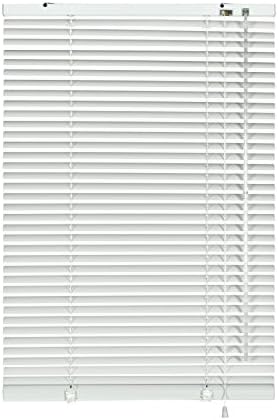 Żaluzja aluminiowa zaciskana Deco Company, Ochrona przed światłem, Wszystkie części montażowe w zestawie, Żaluzje aluminiowe, Srebrne, 60 x 130 cm (szer. x wys.)