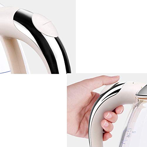 Kettle Eléctrico de Vidrio 1.35 L LED Azul miniatura 5