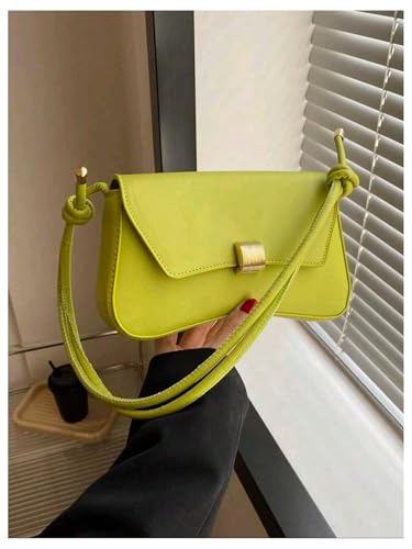 SHENHE Women's PU Leather Shoulder Bag Knotted Top Handle Hobo Purses Underarm Clutch Handbag2