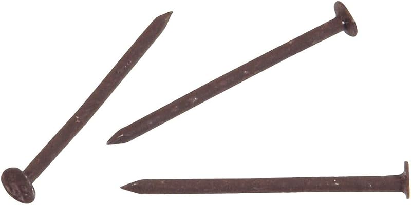 Hillman Soffit & Trim Nails 1-1/4" Stainless Steel 15 Ga Dark Brown Carded 6 Oz