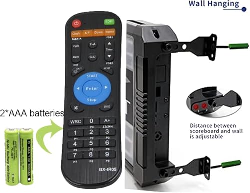 Marcador Electrónico Portátil Digital para Deportes miniatura 6