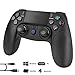 Produktbild BEINHOME PS4 Controller Wireless,Dual Vibration Gamepad Joystick PS4 Zubehör mit kabelloser Fernbedienung für Sony,kompatibel mit Playstation 4/S3/PC