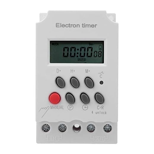 Elektronisk timer KG316T-III 220V AC 30A stor ström-mikrodator intelligent timer inbyggt batteri