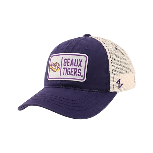 ZHATS Standard NCAA Officially Licensed Hat University Patch Defer Team Color Stone