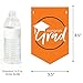 Big Dot of Happiness Orange Graduation Bunting Banner - Party Decorations - Congrats Grad 2025