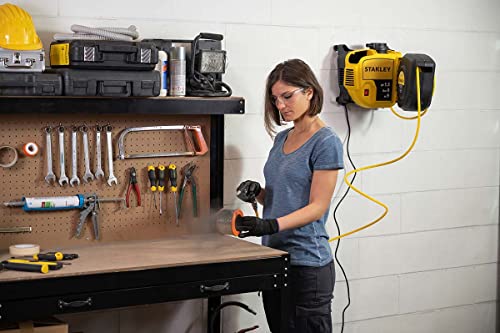 Compresseur mural Stanley WALL TECH 1.5HP 8bar avec enrouleur - vue 7
