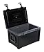 Stanley Adventure Outdoor Cooler 50 qt | Heavy Duty Outdoor Camping Cooler with Easy Carry Side Handles | 6 Days Cooling Ice Chest for 82 Cans | Flat Top Doubles as Seat | BPA-Free | Black 2.0