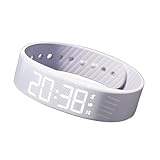 [koulaya]防水対応 振動式目覚まし時計 サウナ用腕時計 運動計歩&消費表示 超薄型9mm USB充電 防ダスト設計 子供/女性向け 8色展開 梅雨時期でも安心 操作 24時間活動付き